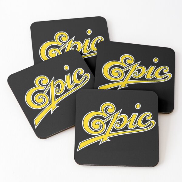 Item preview, an epic label yellow designed and sold by Peachmoment.