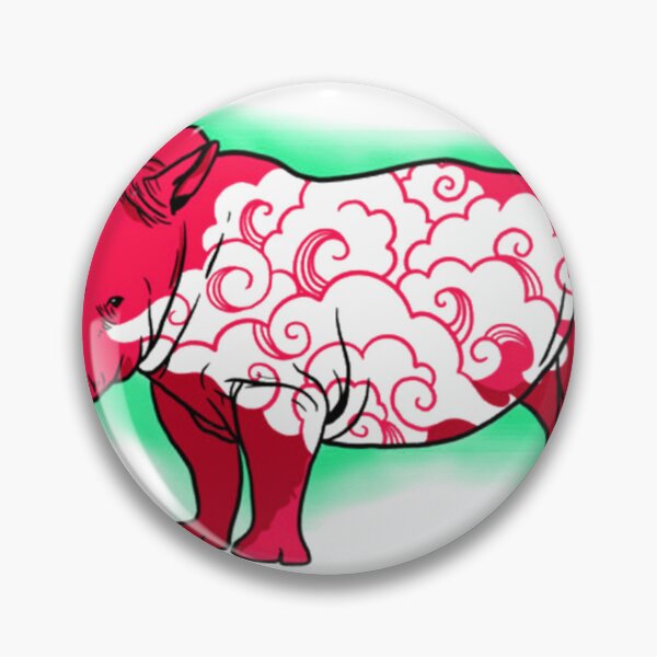 Item preview, Rhino cloud smile designed and sold by platzmaurice.