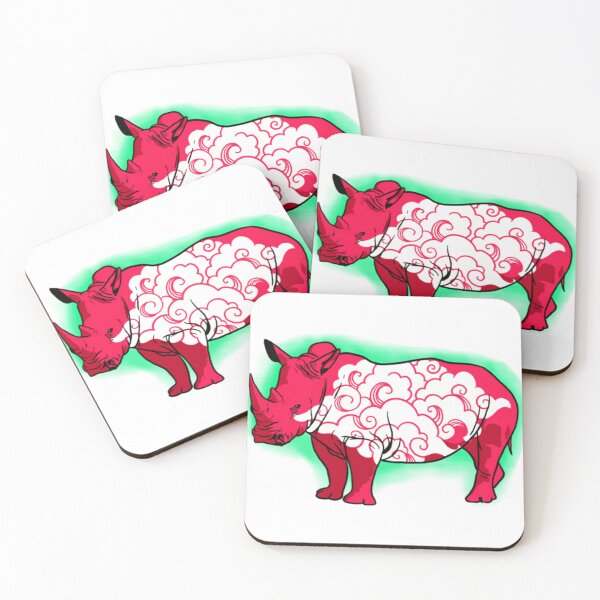 Item preview, Rhino cloud smile designed and sold by platzmaurice.