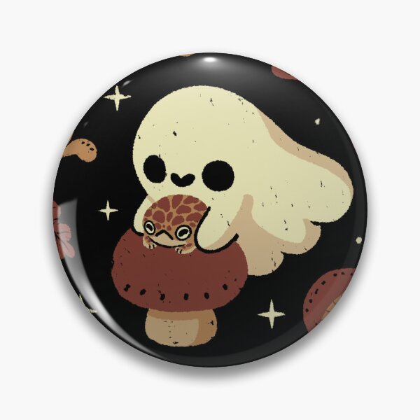 Item preview, Cute Ghosts with Autumn Mushrooms designed and sold by xMorfina.