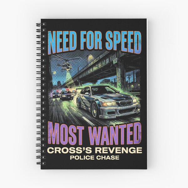 Item preview, Police Pursuit Need for Speed Most Wanted Bootleg Video Game Streetwear Tee designed and sold by Senpaiwaves.