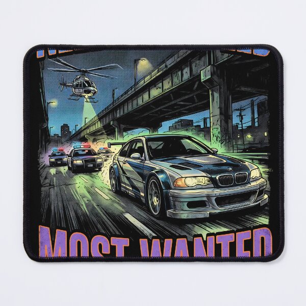 Item preview, Police Pursuit Need for Speed Most Wanted Bootleg Video Game Streetwear Tee designed and sold by Senpaiwaves.