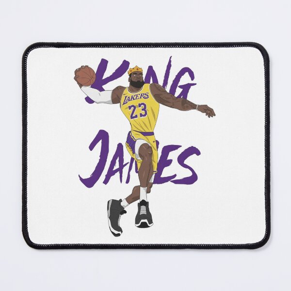 Item preview, Lebron James KING JAMES basketball dunk designed and sold by BonKihote.