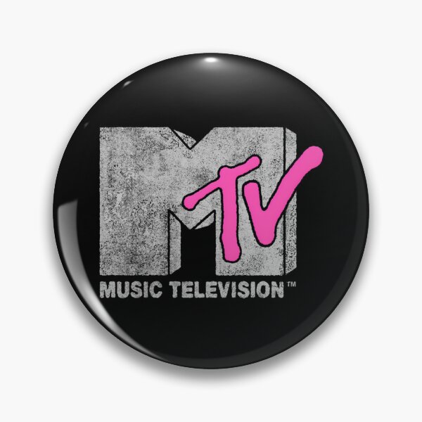 Item preview, mtv distressed puffy pink vintage mtv logs designed and sold by Peachmoment.