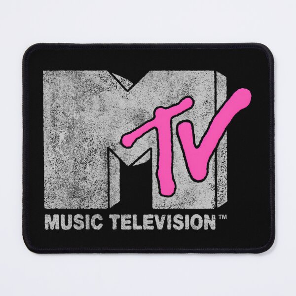 Item preview, mtv distressed puffy pink vintage mtv logs designed and sold by Peachmoment.