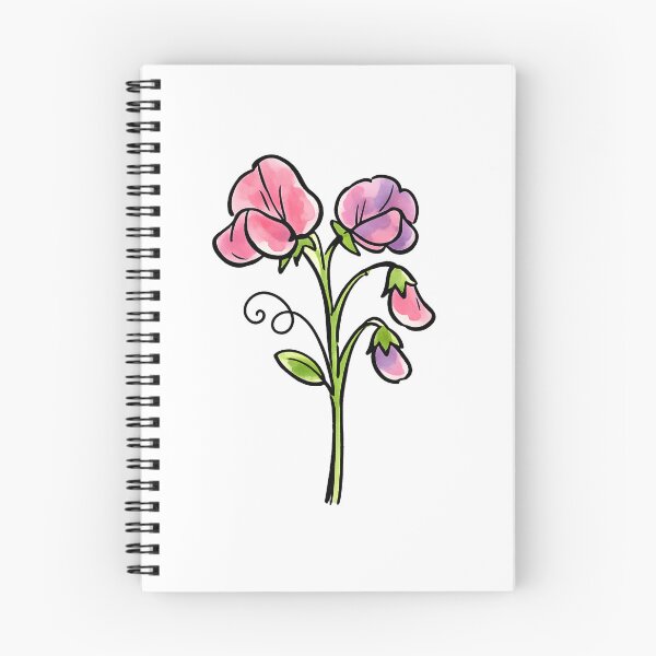 Item preview, Sweet Pea Flower  designed and sold by GraphicsClub.