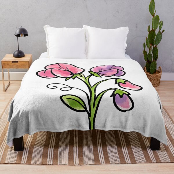 Item preview, Sweet Pea Flower designed and sold by GraphicsClub.