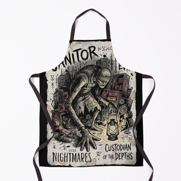 Item preview, The Janitor Little Nightmares Grunge Anime Gaming Shirt designed and sold by Senpaiwaves.