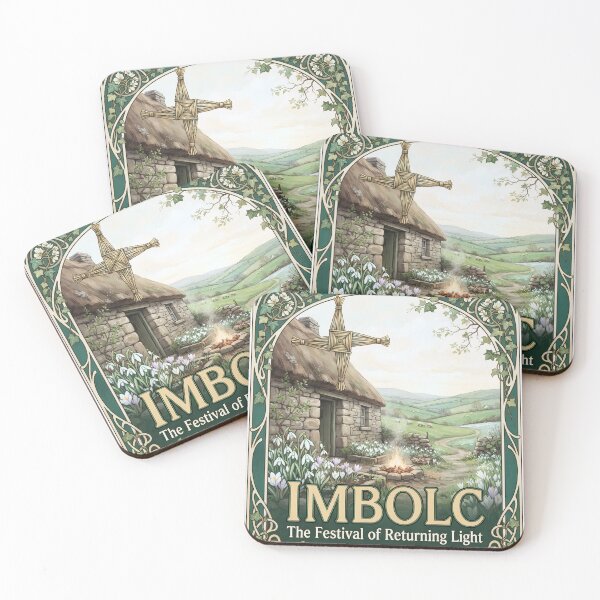 Item preview, Imbolc Celtic Spring and Goddess Brigid Art designed and sold by Koalangel.