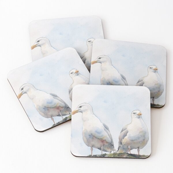 Item preview, Two Gulls on the Bay Wall designed and sold by RdeB.