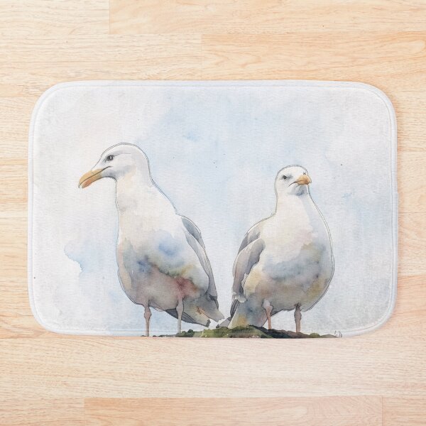 Item preview, Two Gulls on the Bay Wall designed and sold by RdeB.