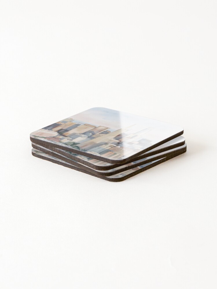 Thumbnail 4 of 5, Coasters (Set of 4), Soft Morning Light designed and sold by RdeB.