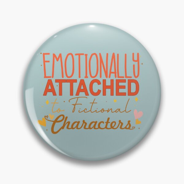 Item preview, Emotionally Attached to Fictional Characters | BookTok Romantasy Reader designed and sold by · GAMING SOUL ·.