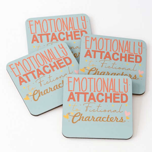 Item preview, Emotionally Attached to Fictional Characters | BookTok Romantasy Reader designed and sold by · GAMING SOUL ·.