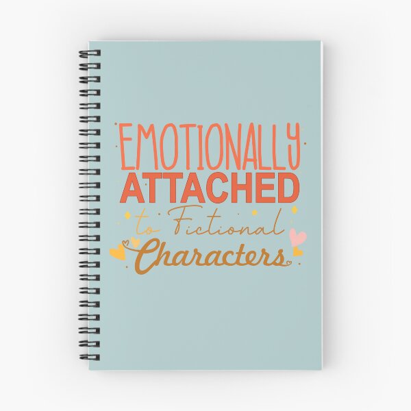 Item preview, Emotionally Attached to Fictional Characters | BookTok Romantasy Reader designed and sold by · GAMING SOUL ·.