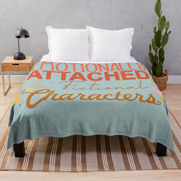 Item preview, Emotionally Attached to Fictional Characters | BookTok Romantasy Reader designed and sold by · GAMING SOUL ·.