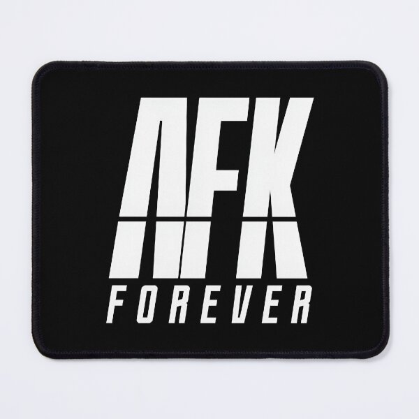 Item preview, AFK Forever | Funny Gamer Typography Design designed and sold by ManggaeJM.