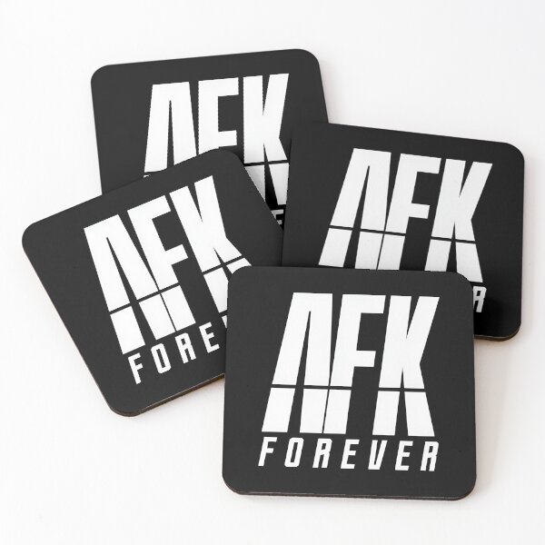 Item preview, AFK Forever | Funny Gamer Typography Design designed and sold by ManggaeJM.