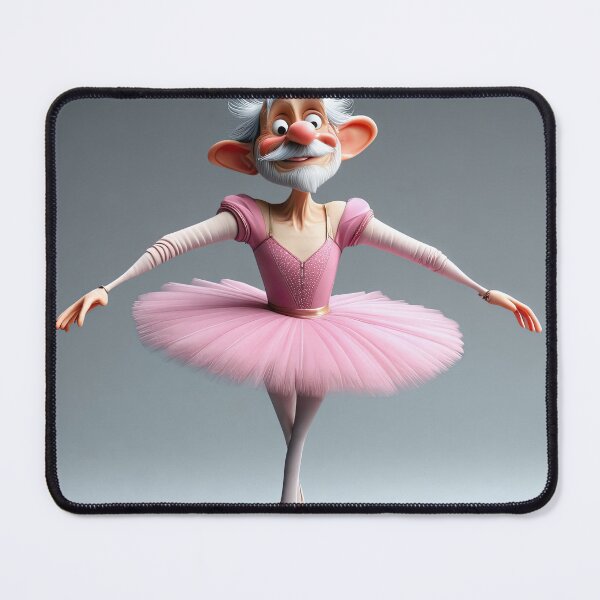 Item preview, Old Fart as a Ballerina designed and sold by Colin Bentham.