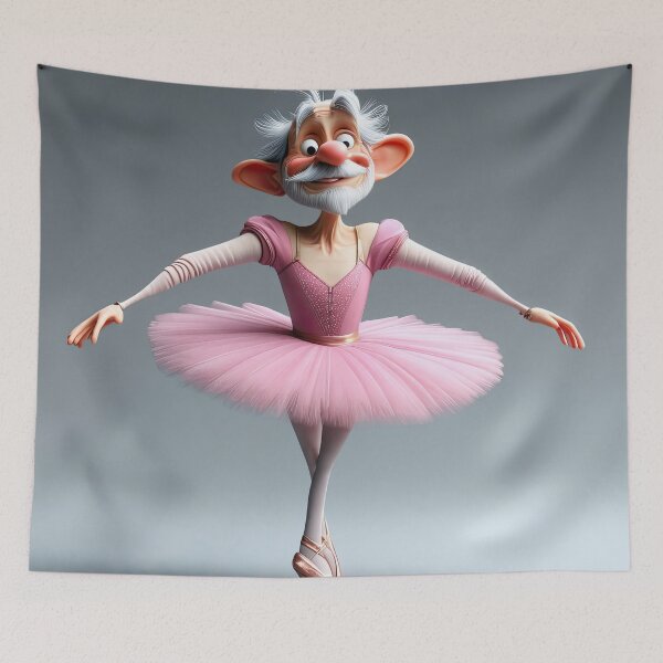 Item preview, Old Fart as a Ballerina designed and sold by Colin Bentham.