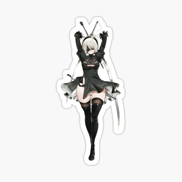 2B - NIER AUTOMATA Sticker