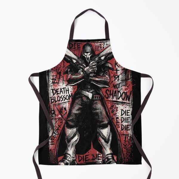 Artikelvorschau, Reaper Overwatch Grunge Gamer Grafik-T-Shirt entworfen und verkauft von Senpaiwaves.