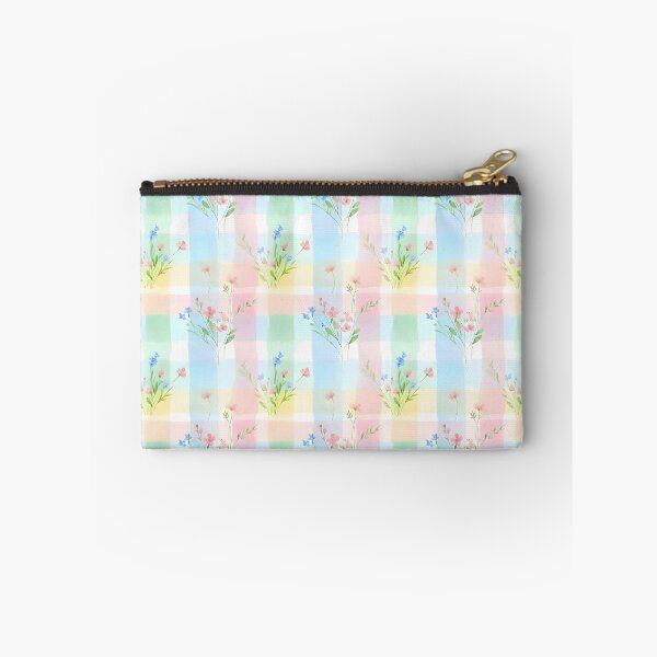 Item preview, Pastel Wildflower Plaid designed and sold by Reinvented Decors.