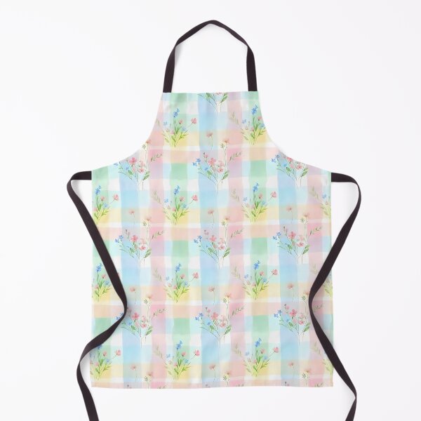 Item preview, Pastel Wildflower Plaid designed and sold by Reinvented Decors.