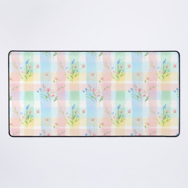 Item preview, Pastel Wildflower Plaid designed and sold by Reinvented Decors.
