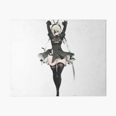 Nier Automata 2B Art Board Print for Sale by CassidyCreates