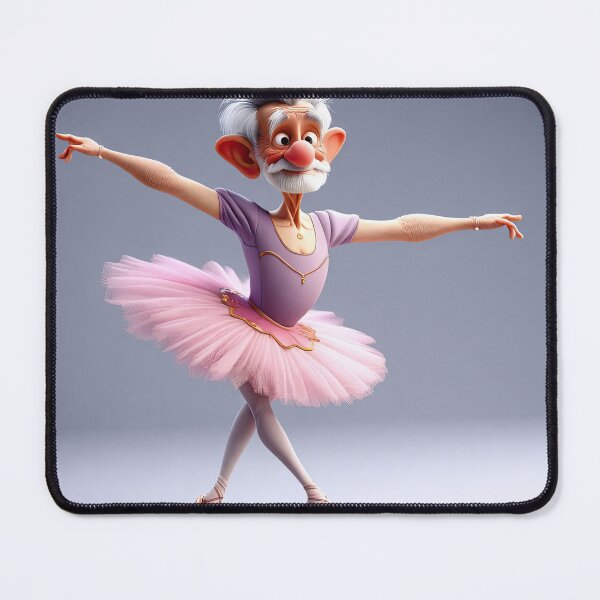 Item preview, Old Fart as a Ballerina designed and sold by Colin Bentham.