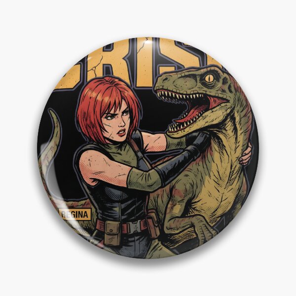 Item preview, Regina Dino Crisis Bootleg Video Game Streetwear Tee designed and sold by Senpaiwaves.