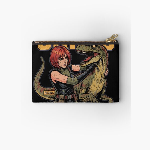 Item preview, Regina Dino Crisis Bootleg Video Game Streetwear Tee designed and sold by Senpaiwaves.