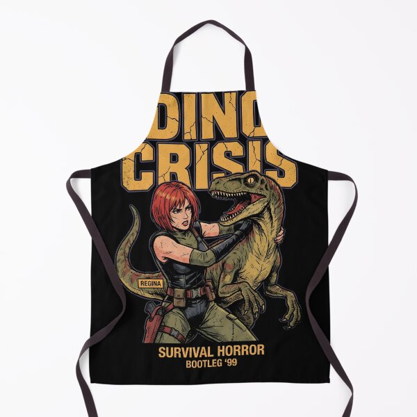 Item preview, Regina Dino Crisis Bootleg Video Game Streetwear Tee designed and sold by Senpaiwaves.