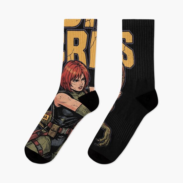 Item preview, Regina Dino Crisis Bootleg Video Game Streetwear Tee designed and sold by Senpaiwaves.