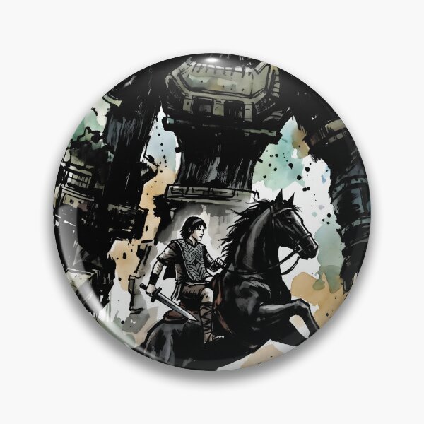 Item preview, Wander And A Colossus Shadow of the Colossus Ink Gamer Graphic Tee designed and sold by Senpaiwaves.