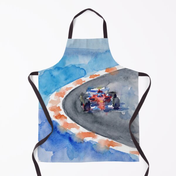 Item preview, Formula Race Car Art – Dynamic Racetrack Painting designed and sold by mentosdesigner.