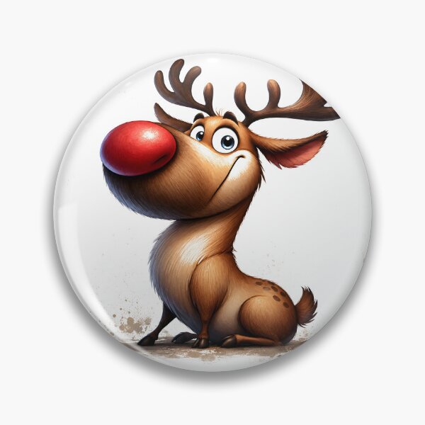 Item preview, Red-nosed charm designed and sold by Peter Kaul.