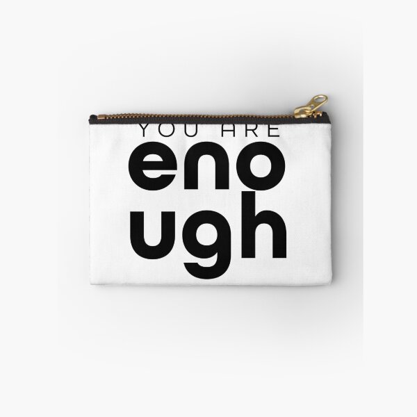 Item preview, You Are Enough – Christian Faith Typography T-Shirt Design designed and sold by CrossCrafted.