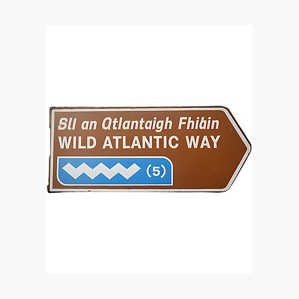 Item preview, Wild Atlantic Way Road Sign designed and sold by ackenjm.