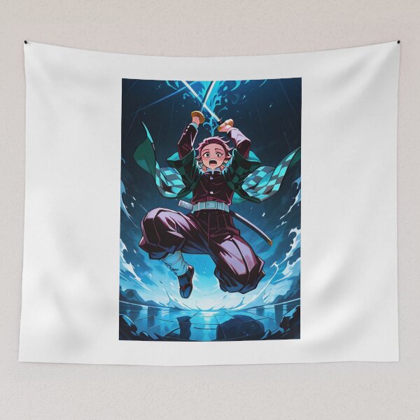 Item preview, Anime - Main Character of Demon Slayer, Determined Fighter designed and sold by AnimeShin.