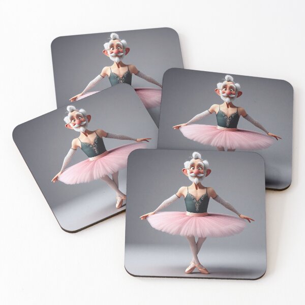 Item preview, Old Fart as a Ballerina designed and sold by Colin Bentham.