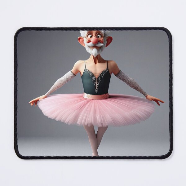 Item preview, Old Fart as a Ballerina designed and sold by Colin Bentham.
