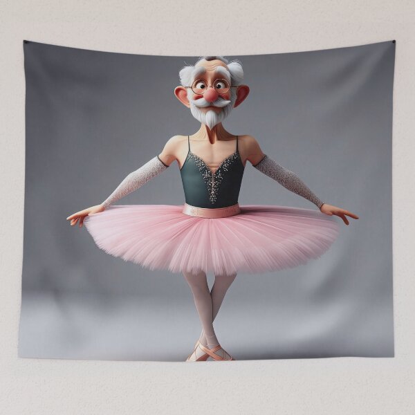 Item preview, Old Fart as a Ballerina designed and sold by Colin Bentham.