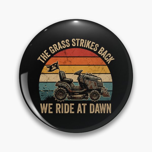 Item preview, We Ride At Dawn Lawnmower designed and sold by naturebyxomi.