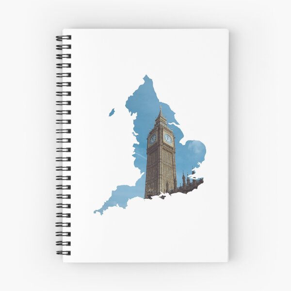 Item preview, Big Ben Elizabeth Tower London England Map Silhouette 3 designed and sold by Maroan93.