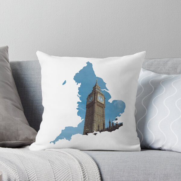 Item preview, Big Ben Elizabeth Tower London England Map Silhouette 3 designed and sold by Maroan93.