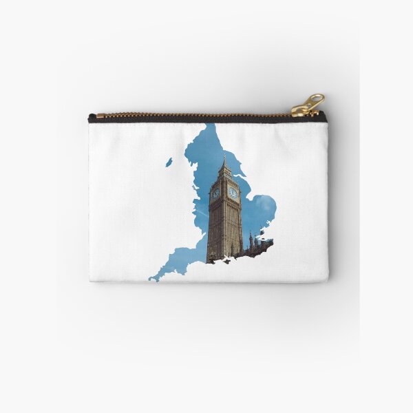 Item preview, Big Ben Elizabeth Tower London England Map Silhouette 3 designed and sold by Maroan93.