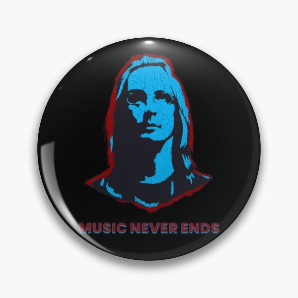Item preview, Steven Wilson Progressive Rock Distressed Halftone Portrait Art designed and sold by surmind.