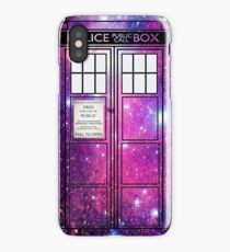 Starry Police Public Call Box. iPhone Case